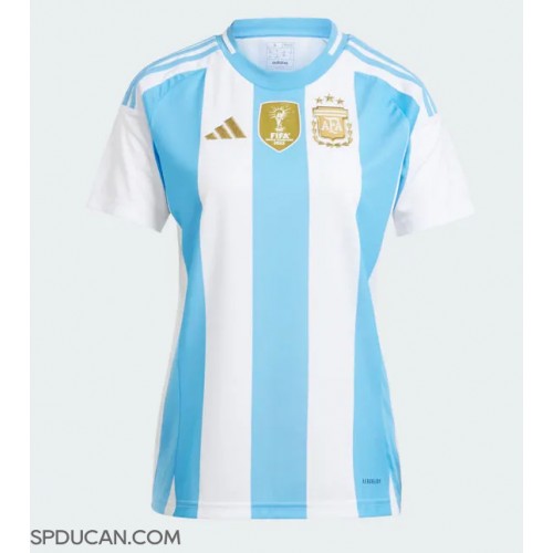 Zenski Nogometni Dres Argentina Domaci Copa America 2024 Kratak Rukav